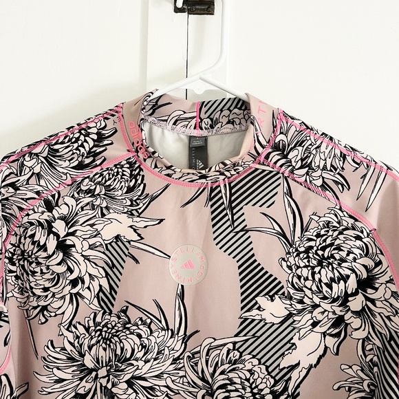 Adidas by Stella McCartney High-Performance Long Sleeve Top Size Large - Picture 4 of 9